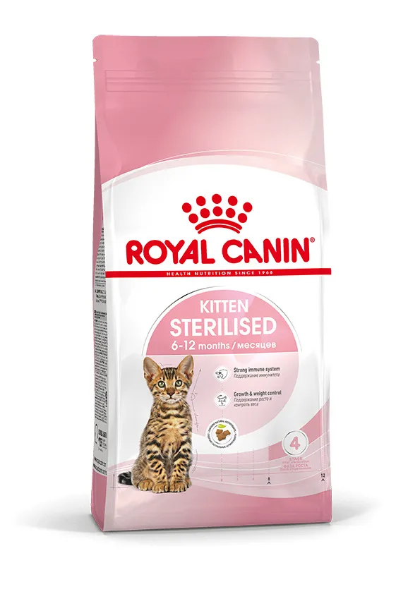 Корм сухой Royal Canin Kitten Sterilised для стерилизованных котят, 400 г